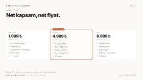 Net Paketler — 2.000 / 5.000 / 9.000 TL