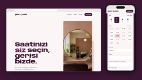 Kuaför ve Güzellik Salonu İçin Tek Sayfa Web Sitesi