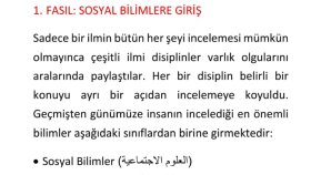 Sosyoloji Metni Çeviri