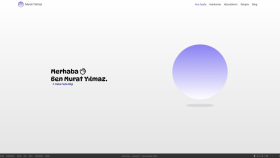 Modern ve Sade Web Sitesi Tasarımı