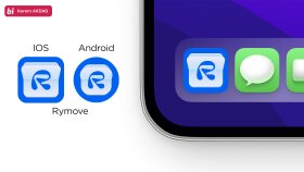 Rymove - IOS ve Android App Icon