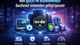 ölçeklenebilir backend sistemleri geliştiriyorum