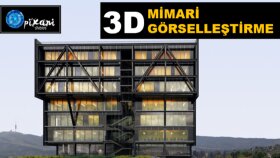 3D mimari görselleştirme hizmeti verebilirim