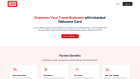Istanbul Welcome Card - Affiliate Web Sitesi