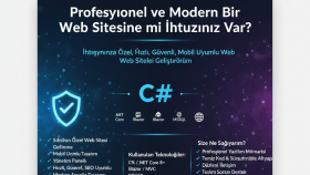 ihtiyacınıza özel web yazılımı ve sitesi hazırlarım
