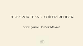2026’da Takip Edilmesi Gereken 5 Spor Teknoloji Trendi