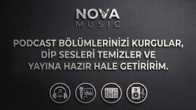 podcast kurgunuzu yapar, temizler ve yayına hazırlarım