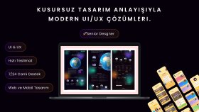 modern ve özgün web ile mobil arayüzler tasarlayabilirim