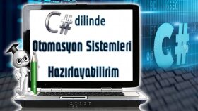 c# dilinde otomasyon hizmetleri geliştirebilirim