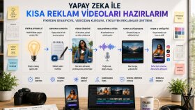 yapay zeka destekli Reels ve Shorts videoları hazırlarım