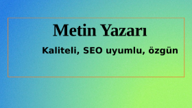 SEO uyumlu makale yazabilirim