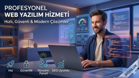 markanız için yüksek performanslı web çözümleri sunuyorum