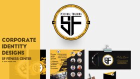 SF FITNESS - Kurumsal Logo 