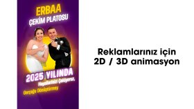 reklamlarınız için animasyon hazırlarım
