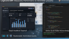 işletmeniz için uçtan uca modern masaüstü ERP geliştiririm