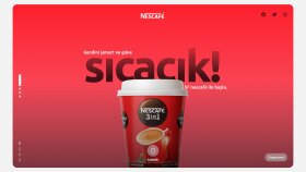 Nescafé - Anasayfa Redesign