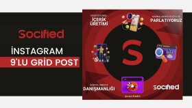 Socified 9'lu Grid Tasarımları