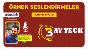 reklamlarınızın sesi olurum