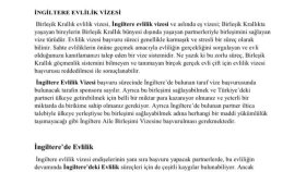 İngiltere Evlilik Vizesi Hakkında Özgün Seo Makale