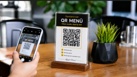 size cafe restaurantınız için QR Menü oluşturabilirim