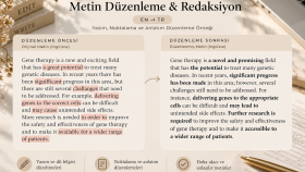 Metin Düzenleme ve Redaksiyon