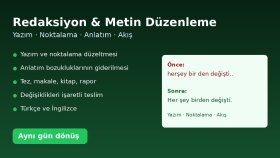 Kurumsal Web Sitesi Metni Redaksiyonu