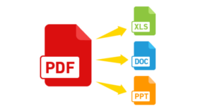 pdf to word excel