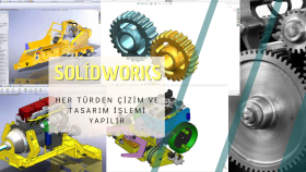 solidworks çizimlerinizi ve tasarımları yapabilirim