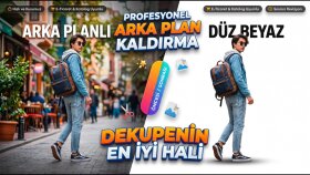 fotoğrafları düzenler istediğiniz arka plana yerleştiririm