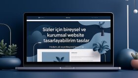 sizin için sıfırdan bireysel ve kurumsal websitenizi yaparım