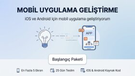 iOS ve Android için mobil uygulama yaparım