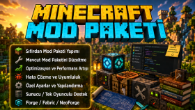 size özel minecraft mod paketi geliştiriyorum