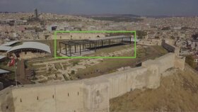 Drone üzerine mimari proje yerlestirme
