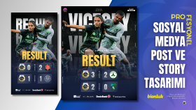 Denizbank İstanbul Wildcats Post-Story Tasarımı