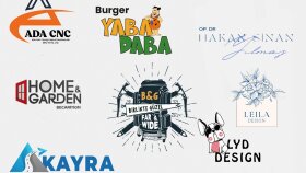 istediğinize göre modern logolar yapıyorum