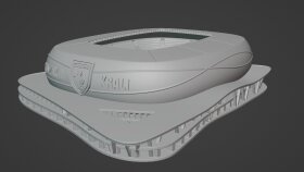 SAMSUNSPOR STADYUMUNUN 3D BASKI MODELİ