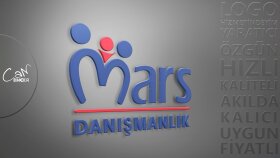 Logo 3d mockup çalışması 