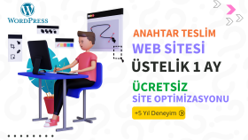 Web sitenizi hazırlar ve size teslim ederim