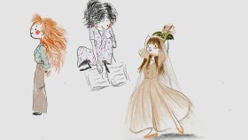 Casual clothes and bridal