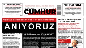 Cumhur Gazetesi- Öğrenci için dizgi