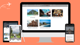 Travel Blog Web Sitesi – Çok Dilli & Responsive Tasarım