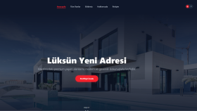 Gayrimenkul - Modern ve Dinamik Kurumsal Web Projesi