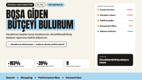 reklam hesabınızdaki boşa giden bütçeyi bulurum