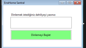 Çağrı Merkezi Yardımcı WinForm