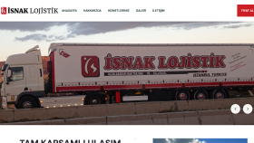 İSNAKLOJİSTİK.COM LOJİSTİK FİRMA WEB SITESI