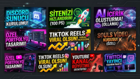 harika youtube küçük resimleri ve kapakları tasarlarım