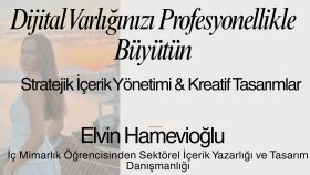 estetik/tasarım odaklı profesyonel içerikler üretebilirim