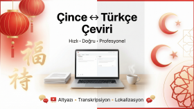profesyonel Çince çeviri yaparım