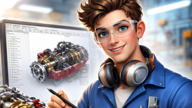 SolidWorks ile teknik çizim ve 3D modelleme sunuyorum