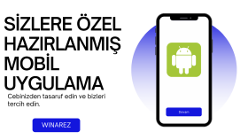 sizlere mobil uygulama hazırlarım
